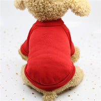 Personalized Dog Solid Color Cute Hoodie