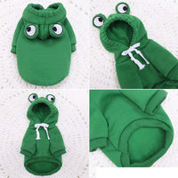 Personalized Dog Cute Frog Hoodie